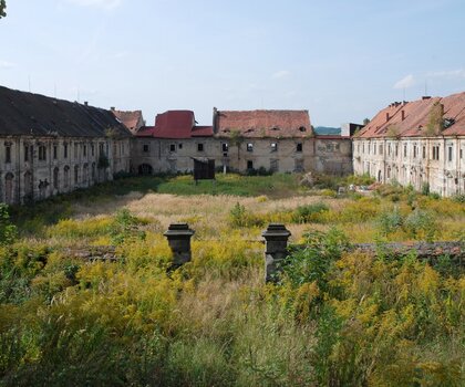 Hospodářský dvůr- celkový pohled